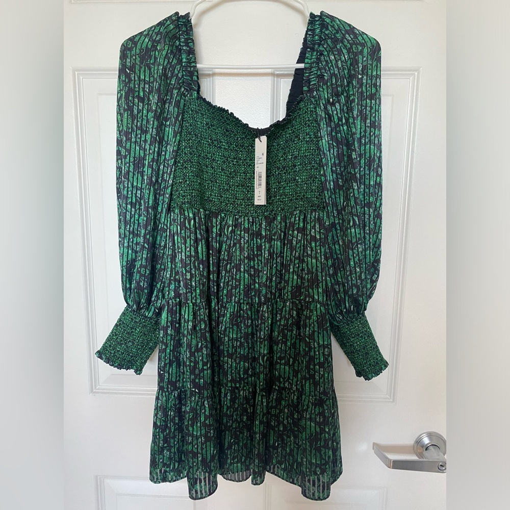alice + olivia Rowen‎ floral-print mini dress size S NWT - Picture 11 of 15